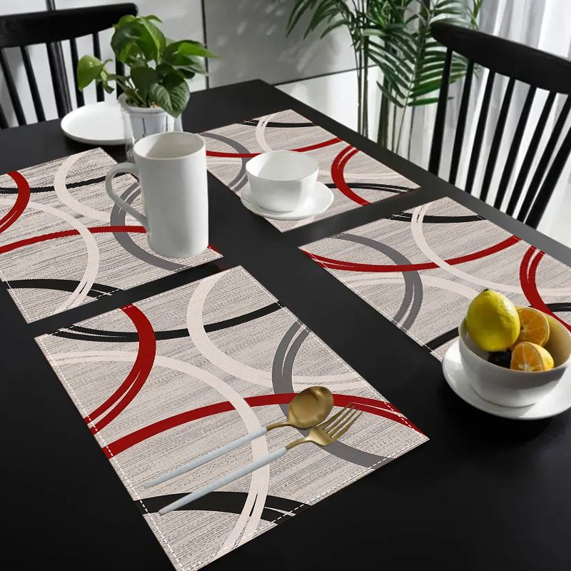 Outdoor Furniture Dining - VIKAMA Set di 2/4/6 Tovagliette Moderne