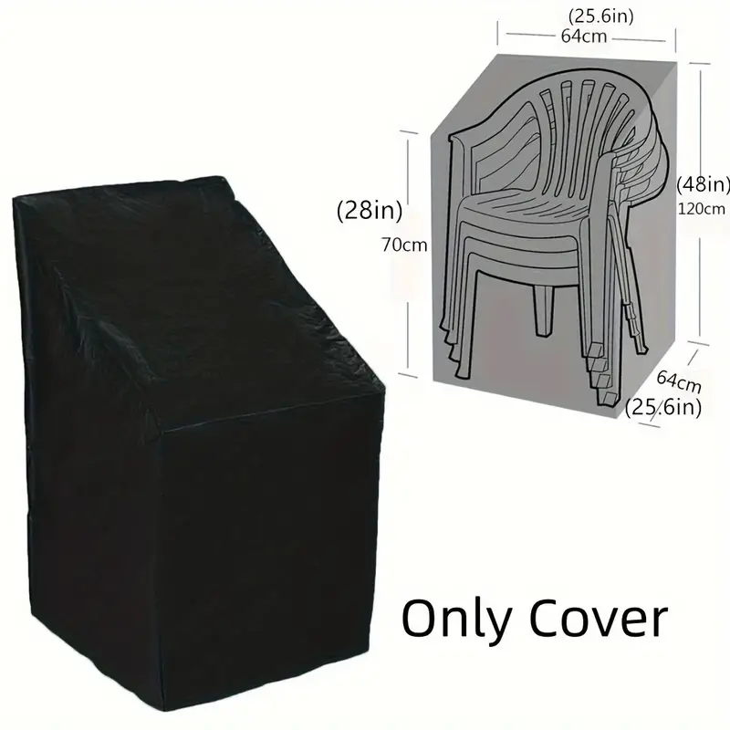 Outdoor Furniture Manufacturer - Copertura per Sedie Impilabili Resistente, Impermeabile