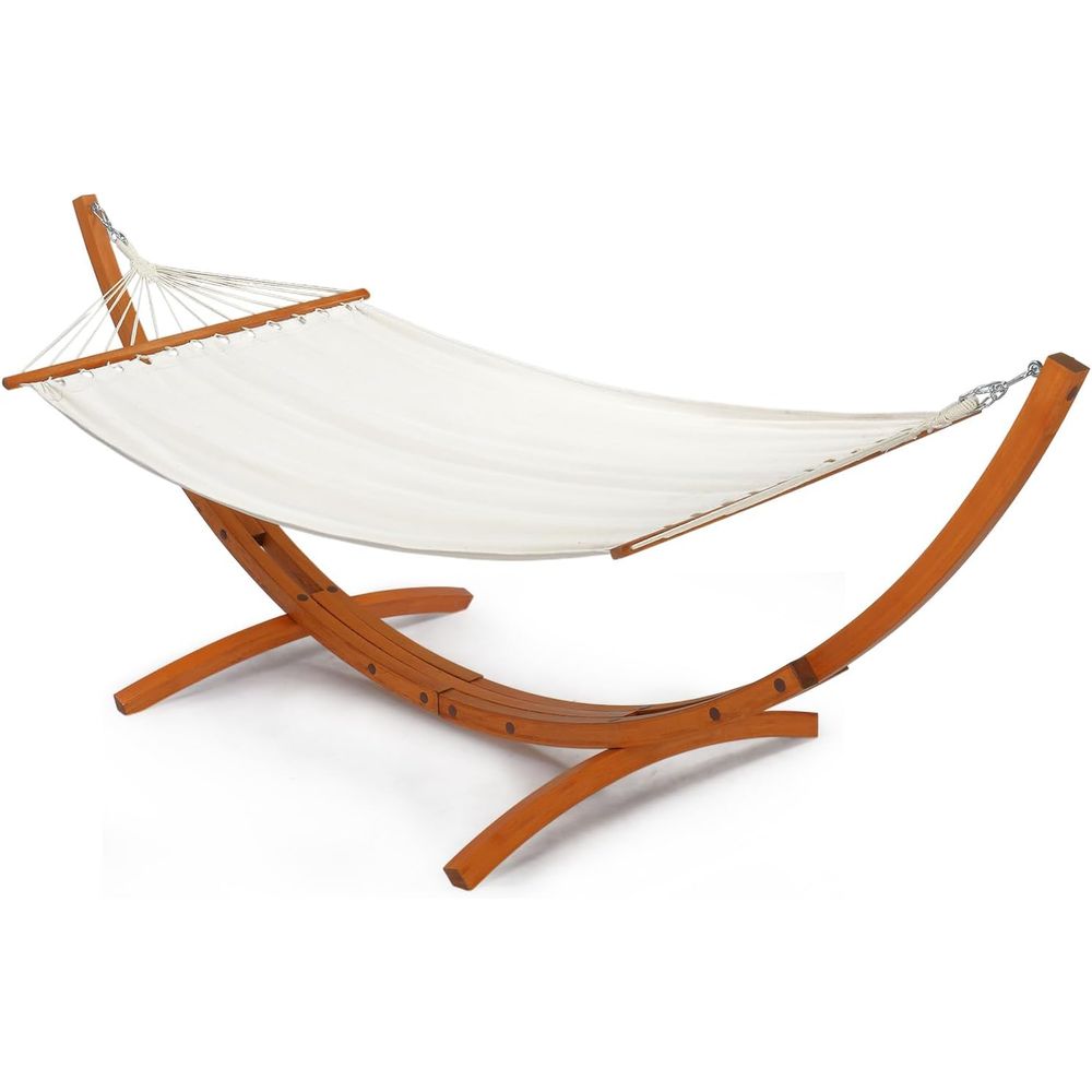 Hammock With Stand - Set Doppia Amaca con Supporto Curvo