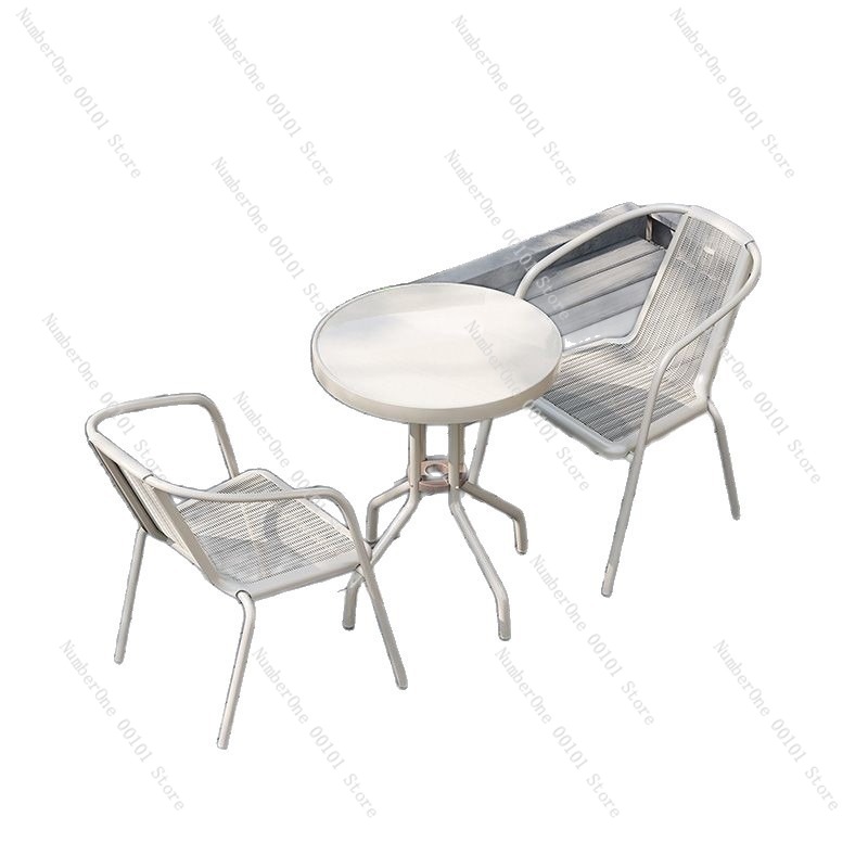 Outdoor Furniture Dining - Set Tavolo Pieghevole da Esterno per