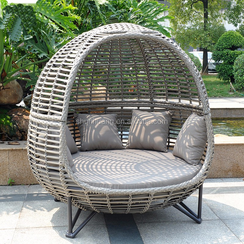 Outdoor Daybed Sofa - Lettino prendisole da esterno Nordic con