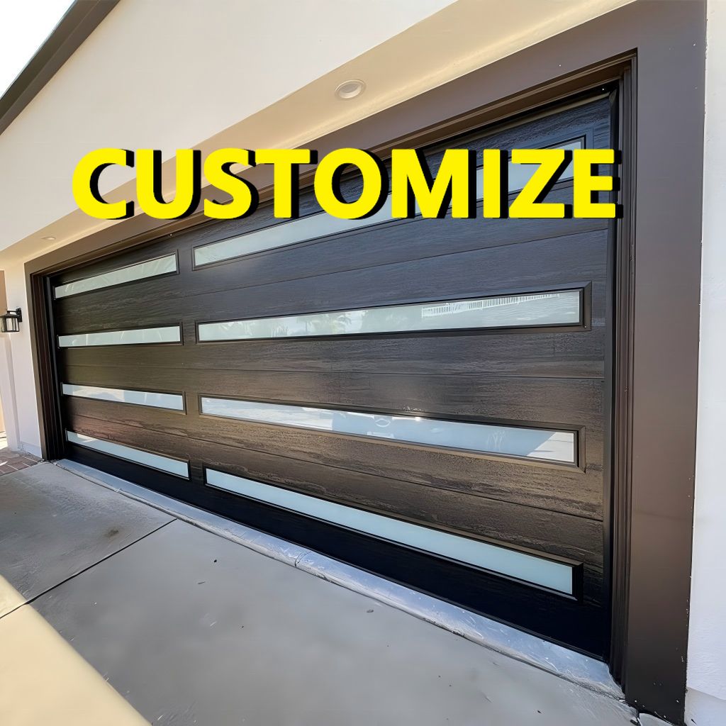Outdoor Furniture Metal - Porta da garage in alluminio intelligente