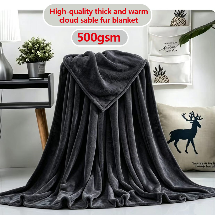 Outdoor Furniture Plans - Coperta in pile corallo spessa 500