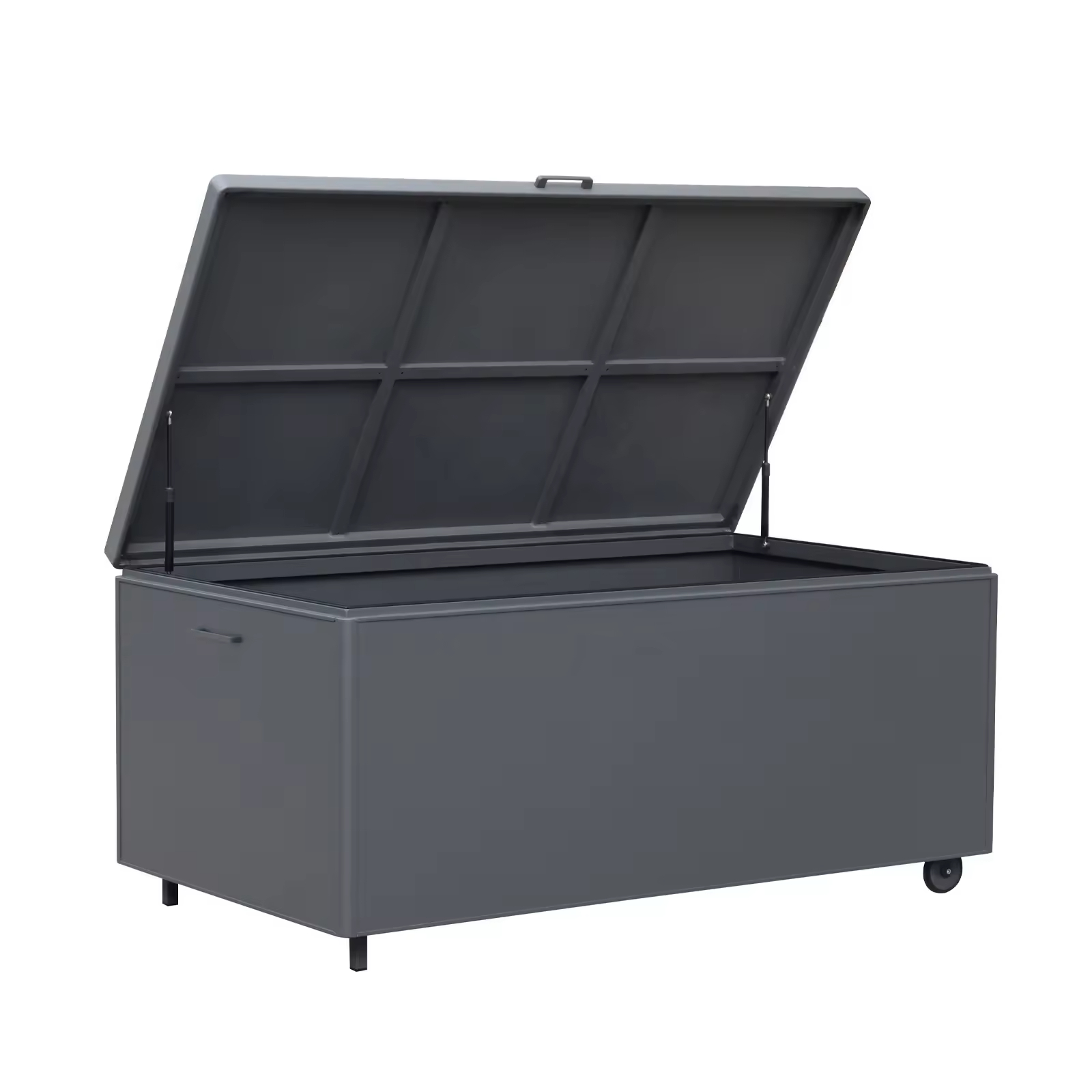 Outdoor Furniture Aluminum - Armadio Contenitore Quadrato da Esterno Impermeabile