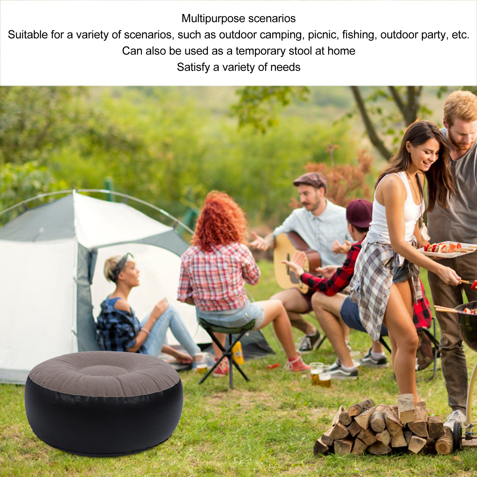 Sgabello Gonfiabile Floccato M - Outdoor Furniture Design recensione e prezzo