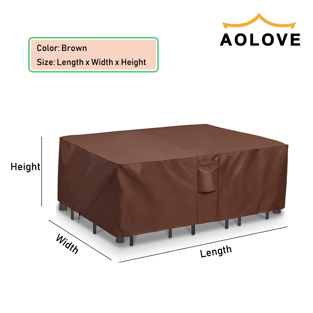 Marrone 420D HEAVY DUTY Copert - Outdoor Furniture Design recensione e prezzo