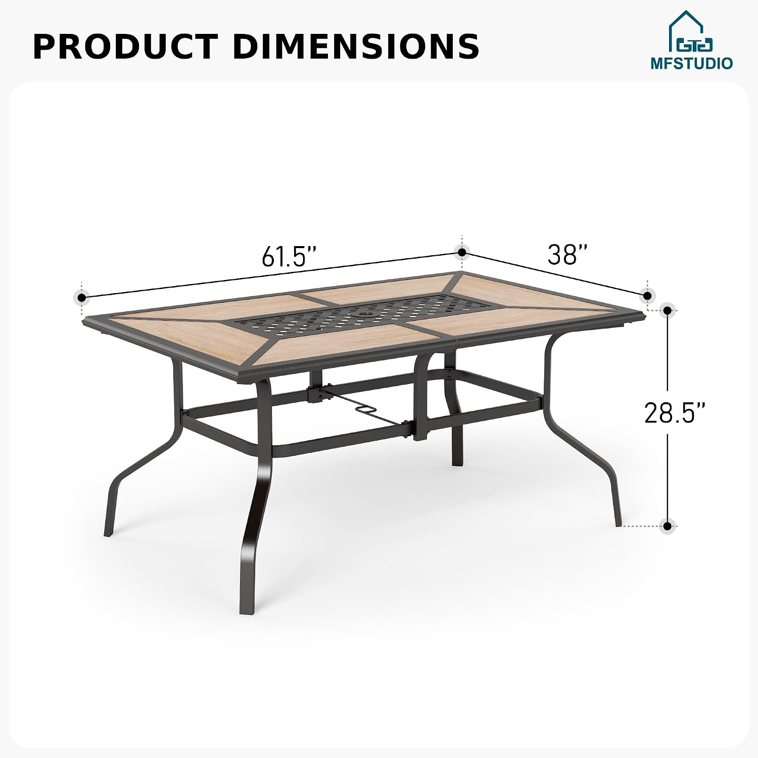 Tavolo da Pranzo da Esterno pe - Outdoor Furniture Polywood recensione e prezzo