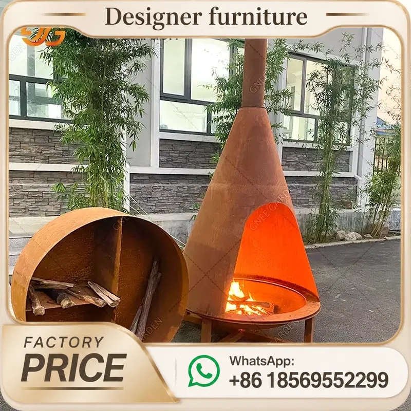 Stufa a Pellet Portatile con C - Outdoor Furniture Metal recensione e prezzo