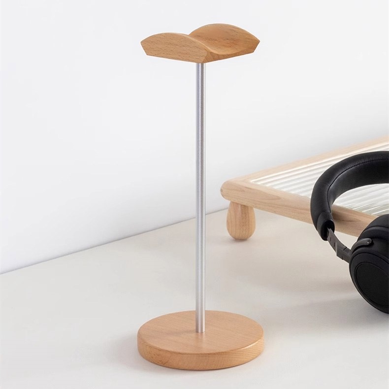 Supporto per Cuffie in Legno d - Outdoor Furniture Aluminum recensione e prezzo