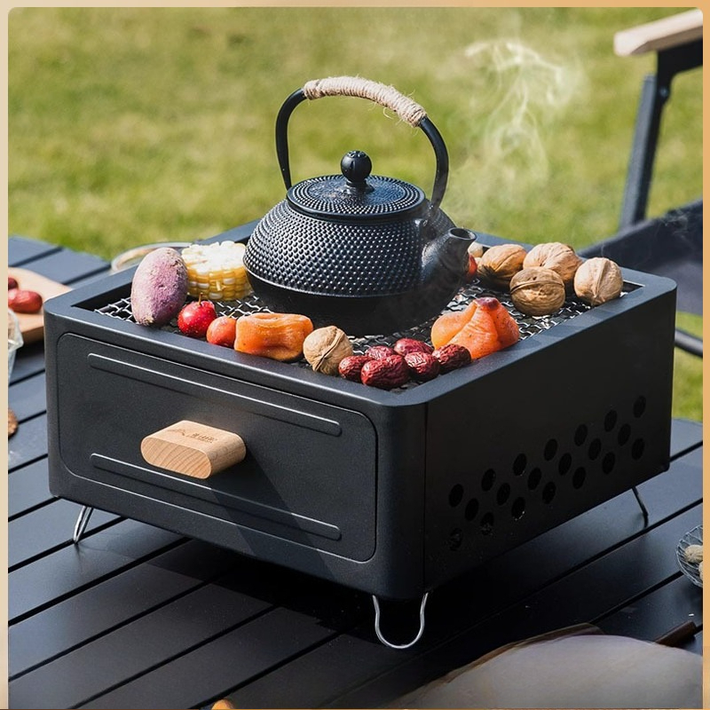Griglia portatile a carbone pe - Outdoor Furniture Metal recensione e prezzo