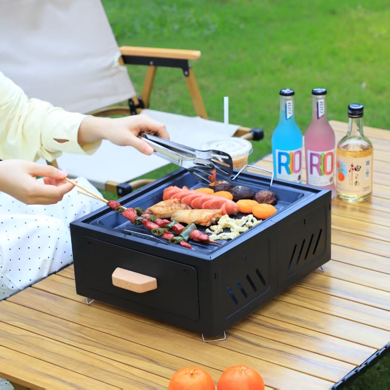 Griglia portatile a carbone pe - Outdoor Furniture Metal recensione e prezzo