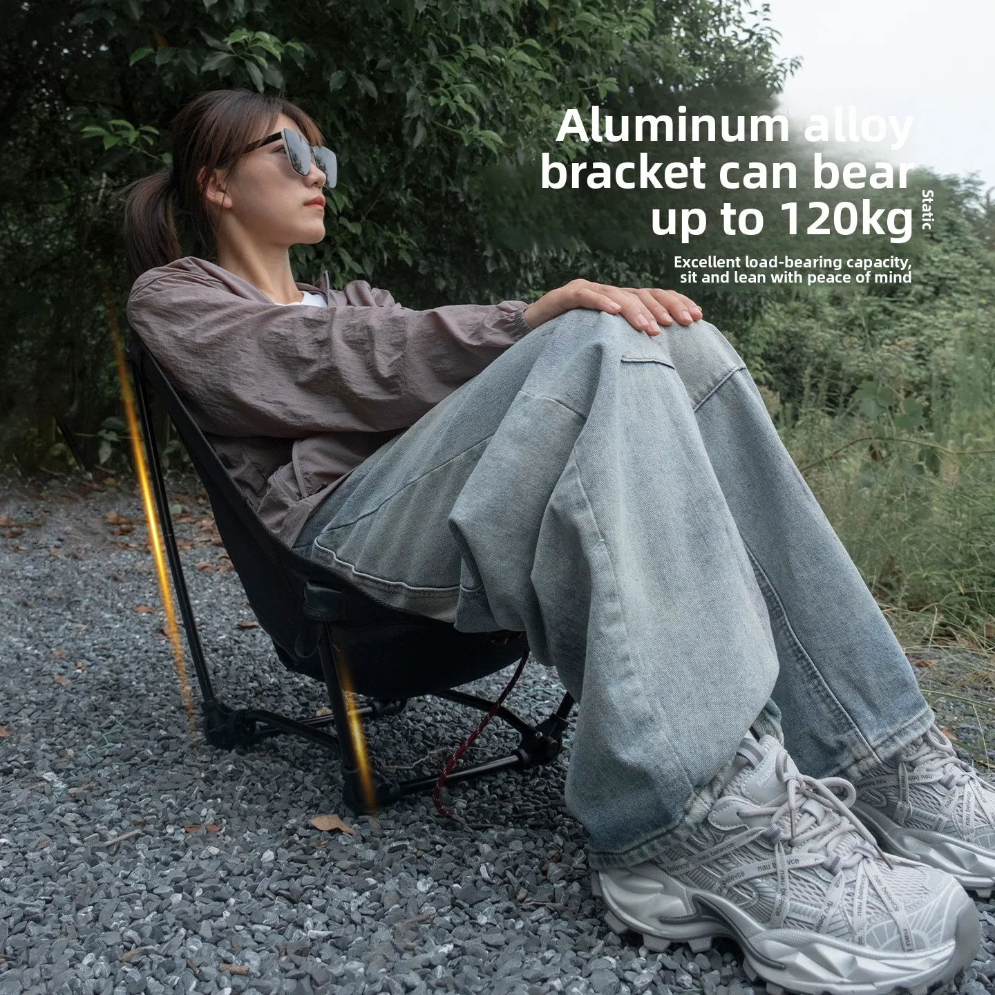 Sedia Moon, ideale per campegg - Outdoor Furniture Aluminum recensione e prezzo