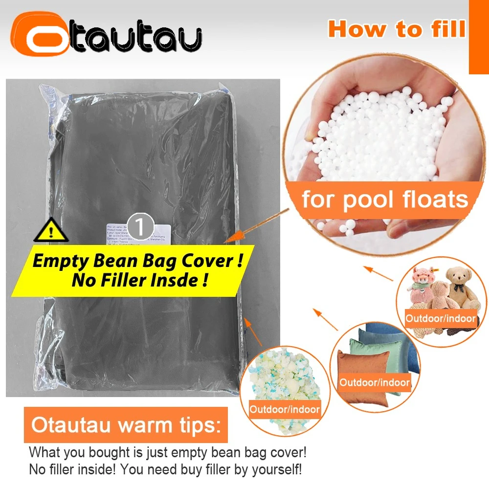OTAUTAU Copertura per Pouf da  - Outdoor Furniture Plans recensione e prezzo