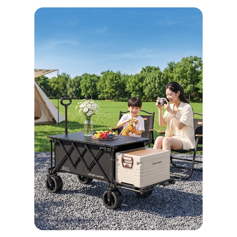 Carrello da campeggio pieghevo - Outdoor Furniture Metal recensione e prezzo