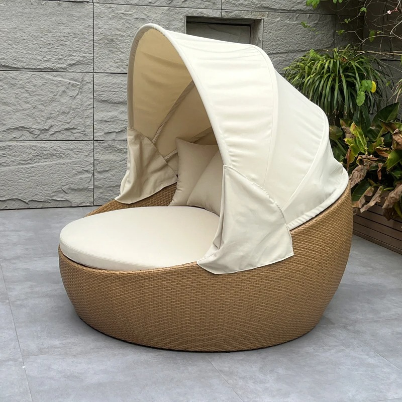 Lettino da giorno, rotondo, an - Outdoor Daybed Sofa recensione e prezzo
