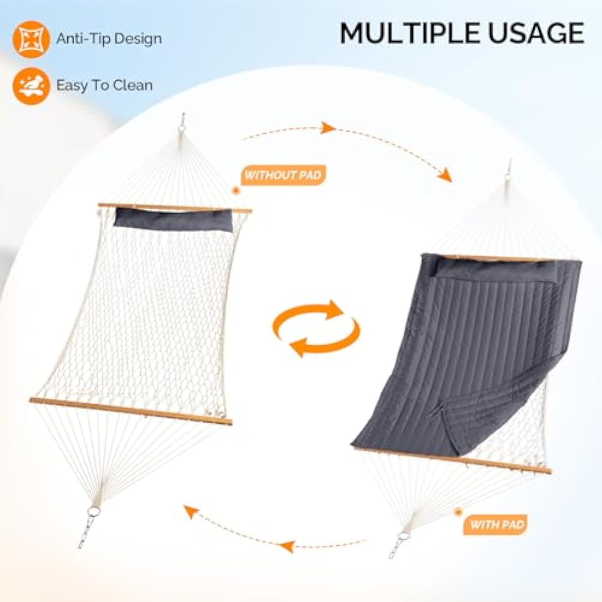 Amaca doppia resistente con su - Hammock With Stand recensione e prezzo